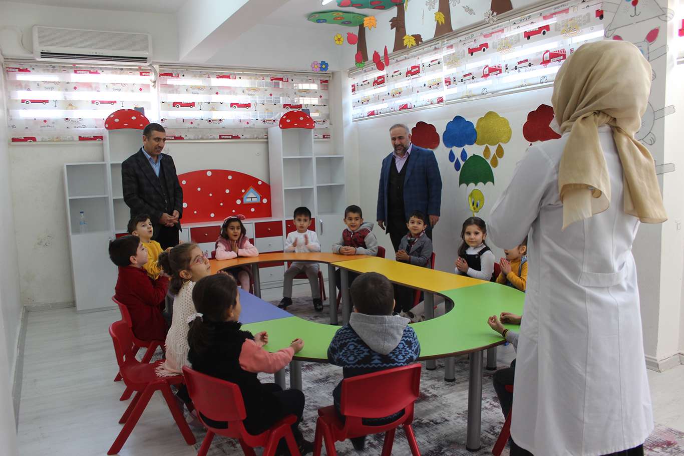 4-6 Yaş Kur'an Kurslarında karne heyecanı